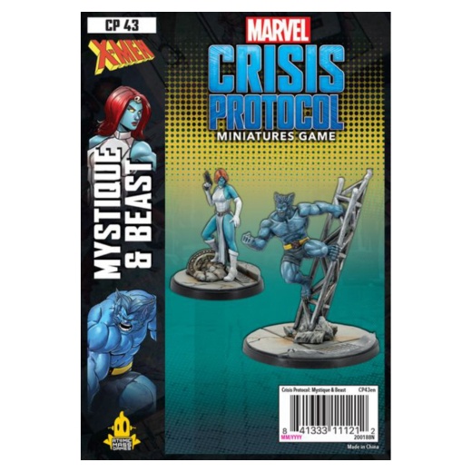 Marvel: Crisis Protocol - Mystique and Beast (Exp.) i gruppen SÄLLSKAPSSPEL / Expansioner hos Spelexperten (FMSG43)