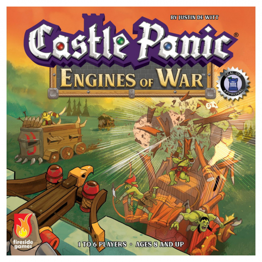 Castle Panic: Engines of War (Exp.) i gruppen SÄLLSKAPSSPEL / Expansioner hos Spelexperten (FSD1019)