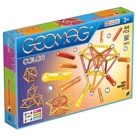 Geomag - Color 64 delar i gruppen  hos Spelexperten (G0004247)