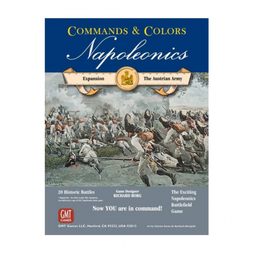 Commands & Colors: Napoleonics - The Austrian Army (Exp.) i gruppen SÄLLSKAPSSPEL / Expansioner hos Spelexperten (GMT1307-23)