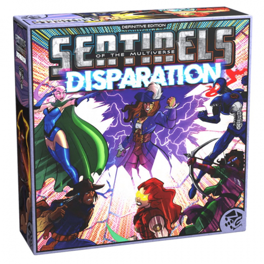Sentinels of the Multiverse: Definitive Edition - Disparation (Exp.) i gruppen SÄLLSKAPSSPEL / Expansioner hos Spelexperten (GTGSMDEDISP)