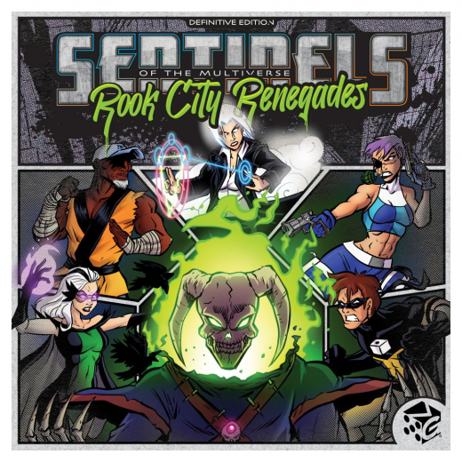 Sentinels of the Multiverse: Definitive Edition - Rook City Renegades (Exp.) i gruppen SÄLLSKAPSSPEL / Expansioner hos Spelexperten (GTGSMDEROOK)