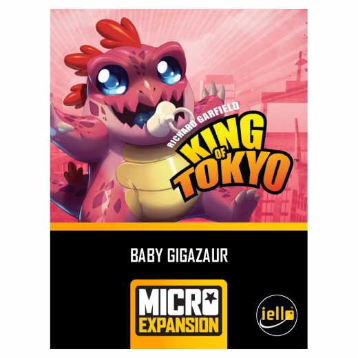 King of Tokyo/New York: Monster Pack - Baby Gigazaur (Exp.) i gruppen SÄLLSKAPSSPEL / Expansioner hos Spelexperten (IEL70086)
