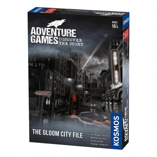 Adventure Games: The Gloom City File i gruppen SÄLLSKAPSSPEL / Strategispel hos Spelexperten (KOS1663)