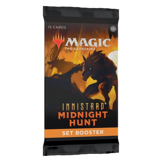Magic: The Gathering - Innistrad: Midnight Hunt Set Booster i gruppen SÄLLSKAPSSPEL / Magic the Gathering hos Spelexperten (MAGC8953)