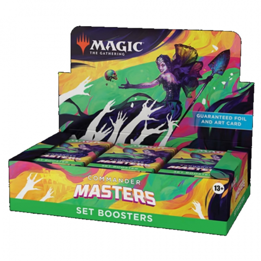 Magic: The Gathering - Commander Masters Set Display i gruppen SÄLLSKAPSSPEL / Kortspel hos Spelexperten (MAGD2014-DIS)