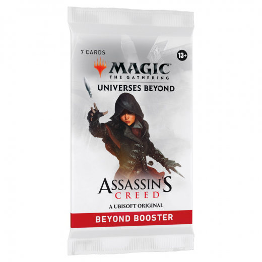 Magic: The Gathering - Assassin's Creed Beyond Booster Pack i gruppen SÄLLSKAPSSPEL / Magic the Gathering hos Spelexperten (MAGD3583-BOS)