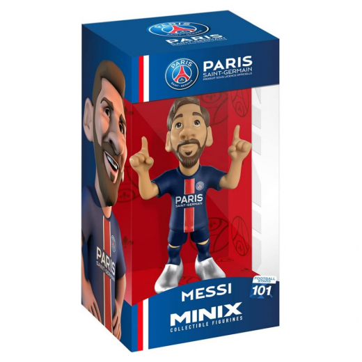 Minix - Messi, Paris Saint-Germain - Fotball Stars 101 i gruppen LEKSAKER / Figurer och lekset hos Spelexperten (MNX10981)