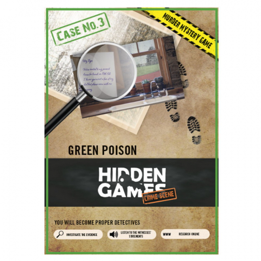 Hidden Games Crime Scene: Case 3 - Green Poison i gruppen SÄLLSKAPSSPEL / Strategispel hos Spelexperten (PEG9067)