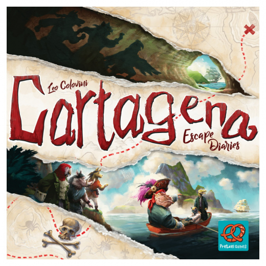 Cartagena: Escape Diaries i gruppen SÄLLSKAPSSPEL / Strategispel hos Spelexperten (PZG20100EN)