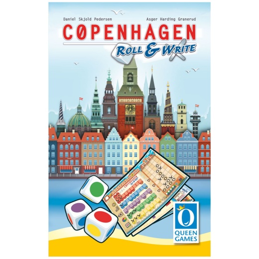 Copenhagen: Roll & Write i gruppen SÄLLSKAPSSPEL / Familjespel hos Spelexperten (QUE0463)