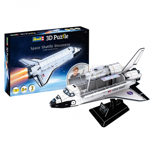 Revell - Space Shuttle Discovery i gruppen PUSSEL / 3D pussel hos Spelexperten (R-00251)