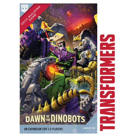 Transformers Deck-Building Game: Dawn of the Dinobots (Exp.) i gruppen SÄLLSKAPSSPEL / Expansioner hos Spelexperten (RGD02420)