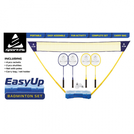 Easy-Up Badminton set i gruppen UTOMHUSSPEL / Badminton hos Spelexperten (S-7358)