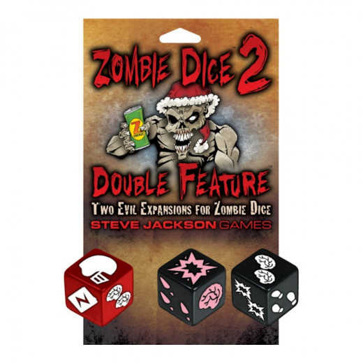 Zombie Dice 2: Double Feature (Exp.) i gruppen SÄLLSKAPSSPEL / Expansioner hos Spelexperten (SJG131324)