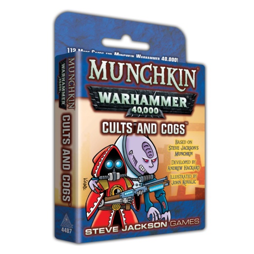 Munchkin Warhammer 40,000: Cults and Cogs (Exp.) i gruppen SÄLLSKAPSSPEL / Expansioner hos Spelexperten (SJG4487)