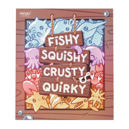 Fishy, Squishy, Crusty & Quirky i gruppen SÄLLSKAPSSPEL / Kortspel hos Spelexperten (TEE8434)