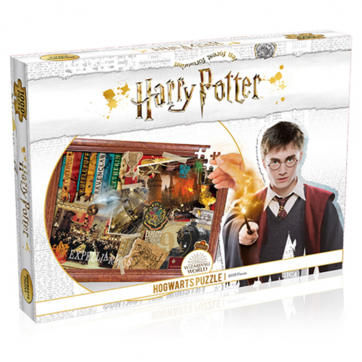 Harry Potter - Hogwarts 1000 Bitar i gruppen PUSSEL hos Spelexperten (WIN0246)