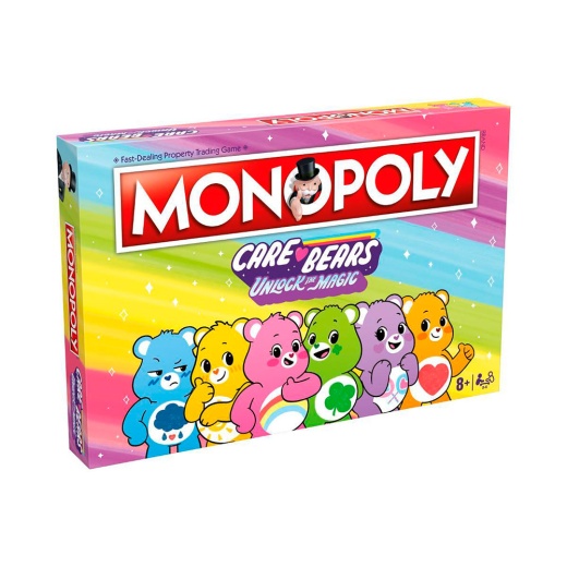Monopoly - Care Bears i gruppen SÄLLSKAPSSPEL / Familjespel hos Spelexperten (WIN0408)