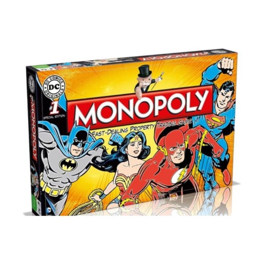 Monopoly: DC Comics i gruppen  hos Spelexperten (WIN22545)