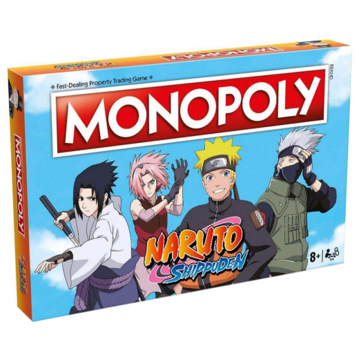 Monopoly - Naruto: Shippuden i gruppen SÄLLSKAPSSPEL / Familjespel hos Spelexperten (WM00167)