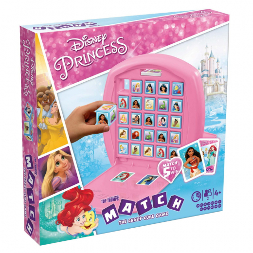 Top Trumps Match - Disney Princess i gruppen SÄLLSKAPSSPEL / Familjespel hos Spelexperten (WM02046)