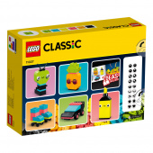 LEGO Classic - Kreativt skoj med neonfärger