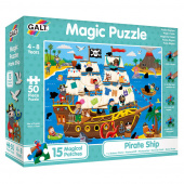 Magic Puzzle - Piratskepp 50 Bitar