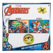 Pussel - Avengers, 200 dubblesidiga bitar 