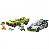 LEGO City - Jakt med polisbil och muskelbil