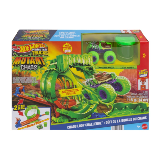 Hot Wheels Monster Trucks Mutant Chaos i gruppen LEKSAKER / Leksaksfordon / Hot Wheels hos Spelexperten (02026040)