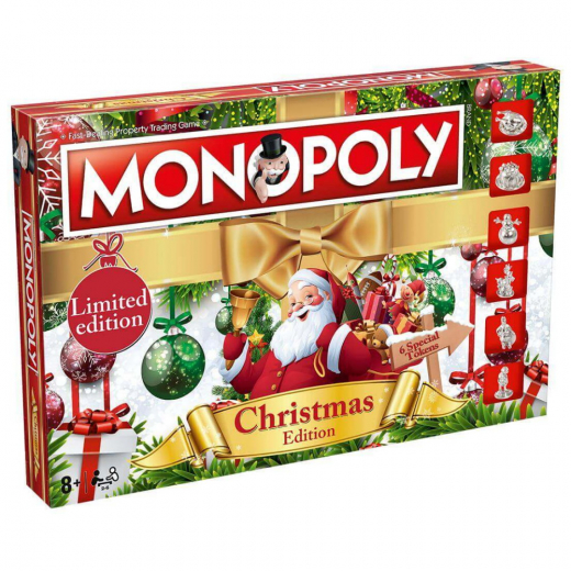 Monopoly - Christmas Edition i gruppen SÄLLSKAPSSPEL / Familjespel hos Spelexperten (024358WM)
