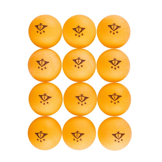 Angel Sports 12-pack 3 Star bollar orange i gruppen SPELBORD / Bordtennis / Tillbehör hos Spelexperten (040104)