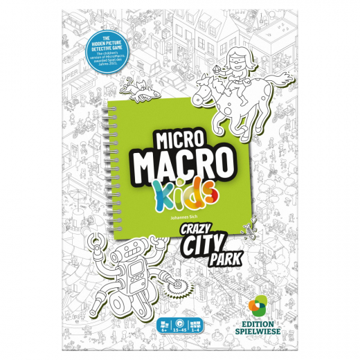 MicroMacro: Kids - Crazy City Park i gruppen SÄLLSKAPSSPEL / Barnspel hos Spelexperten (1-04-0304)
