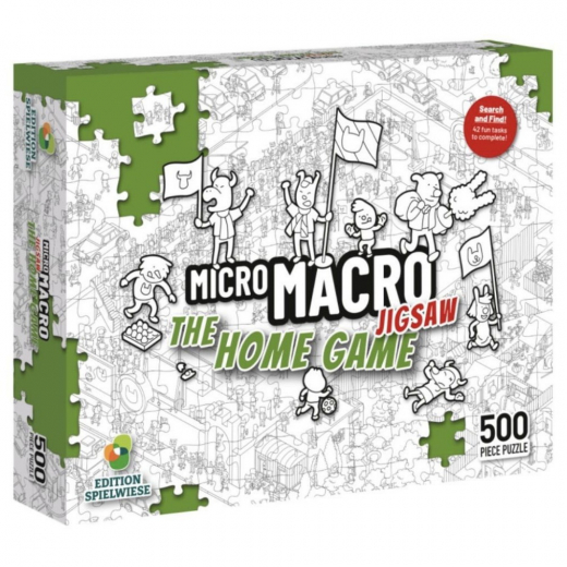MicroMacro Jigsaw: The Home Game 500 Bitar i gruppen SÄLLSKAPSSPEL / Escape Room / Escape Room pussel hos Spelexperten (1-04-0312)