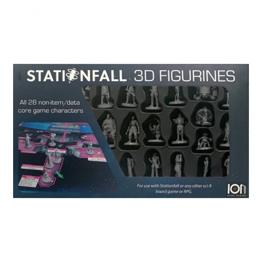 Stationfall: 3D Figurines (Exp.) i gruppen SÄLLSKAPSSPEL / Tillbehör hos Spelexperten (1-15-0011)