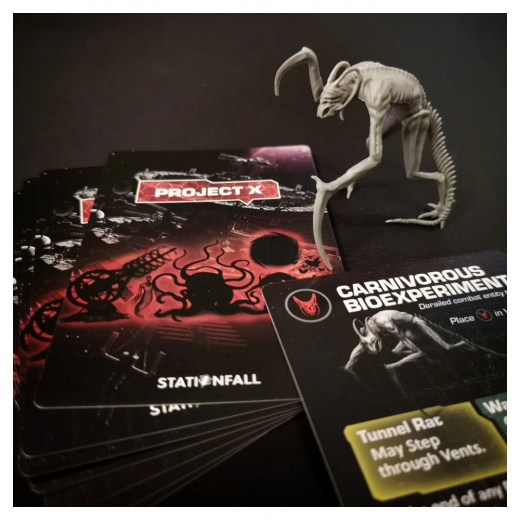Stationfall: Project X Monster Miniature (Exp.) i gruppen SÄLLSKAPSSPEL / Tillbehör hos Spelexperten (1-15-0013)