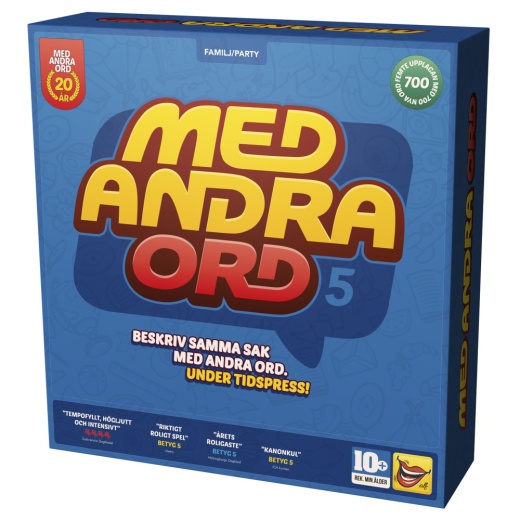 Med Andra Ord 5 i gruppen SÄLLSKAPSSPEL hos Spelexperten (1-38020-222-5)