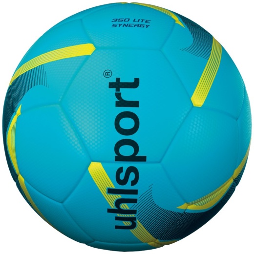 uhlsport 350 Lite Synergy Blue/Black/Yellow sz 5 i gruppen UTOMHUSSPEL / Fotboll hos Spelexperten (100167001-5)