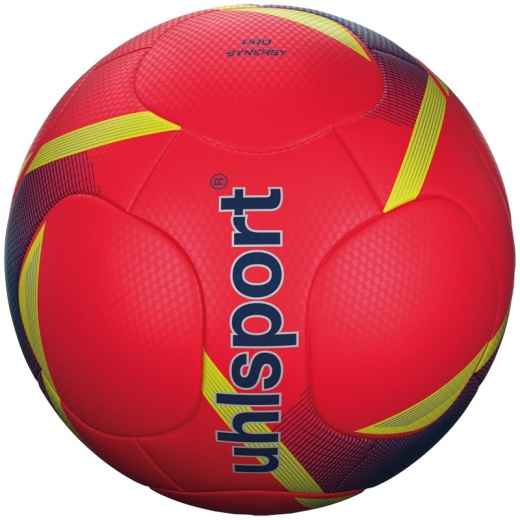 uhlsport Pro Synergy Red/Navy/Yellow sz 5 i gruppen UTOMHUSSPEL / Fotboll hos Spelexperten (100167802-5)