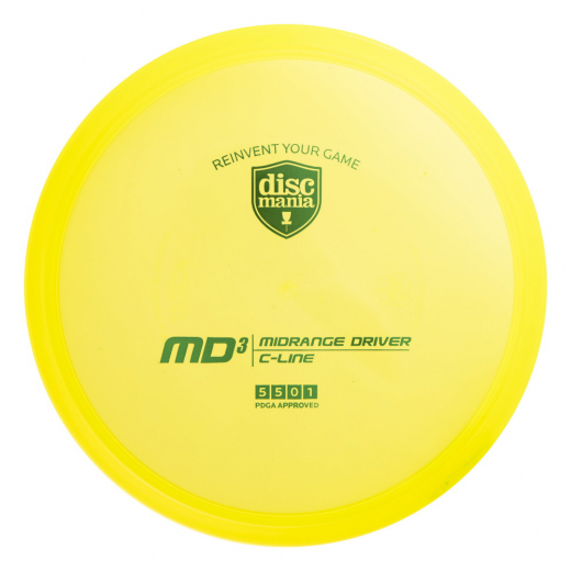 Discmania MD3 C-Line Yellow i gruppen UTOMHUSSPEL / Disc Golf & frisbee / Midrange hos Spelexperten (100226)