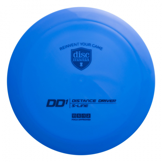 Discmania DD1 S-Line Blue i gruppen UTOMHUSSPEL / Disc Golf & frisbee / Distance Drivers hos Spelexperten (100350)