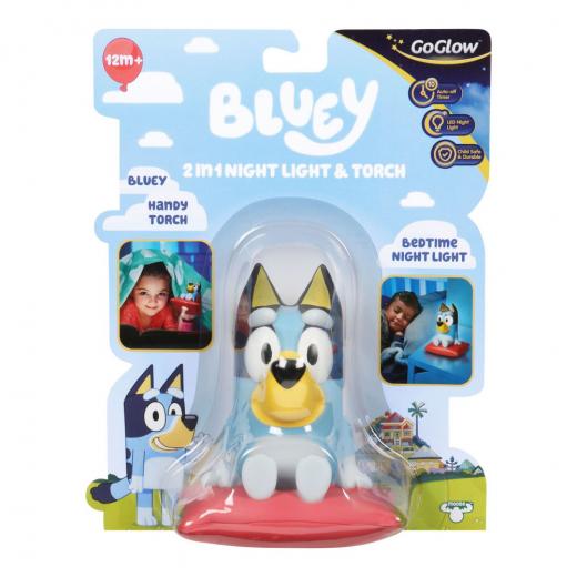 Bluey 2-i-1-natt- och ficklampa i gruppen LEKSAKER / Barn & baby / Sova hos Spelexperten (10039)