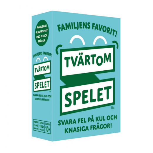Tvärtomspelet - Familjens favorit! i gruppen SÄLLSKAPSSPEL / Resespel hos Spelexperten (100952)