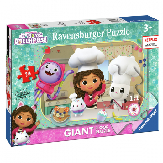 Ravensburger Golvpussel - Gabbys Kök Bitar i gruppen PUSSEL / Barnpussel hos Spelexperten (10103178)