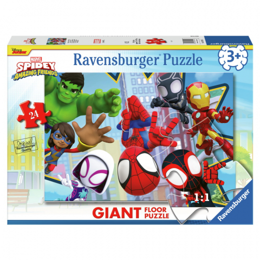 Ravensburger Golvpussel: An Amazing Team 24 Bitar i gruppen PUSSEL / Barnpussel hos Spelexperten (10103182)