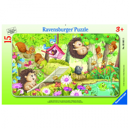 Ravensburger Rampussel: Garden 15 Bitar i gruppen PUSSEL / Barnpussel hos Spelexperten (10105661)