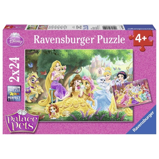 Ravensburger pussel: Best Friends Of The Princes 2x24 Bitar i gruppen  hos Spelexperten (10108952)