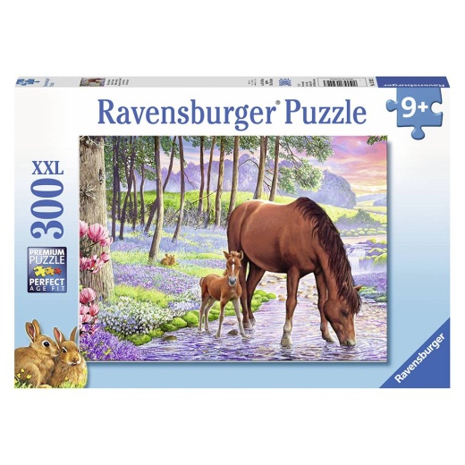 Ravensburger pussel: Serene Sunset - 300 Bitar i gruppen  hos Spelexperten (10113242)