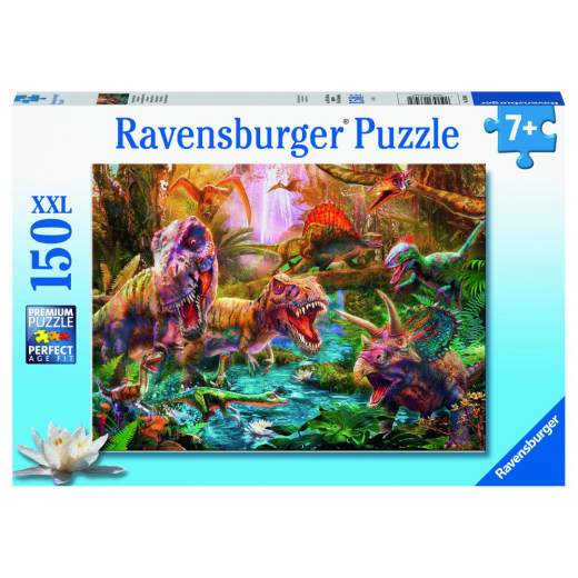 Ravensburger Pussel: Dinosaurs XXL 150 Bitar i gruppen PUSSEL / < 625 bitar hos Spelexperten (10113348)